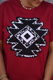 Western Aztec Graphic Tee