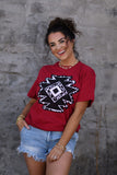 Western Aztec Graphic Tee