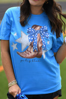 Go Big Blue Graphic Tee