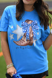 Go Big Blue Graphic Tee