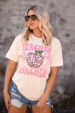 Teacher Disco Ball Graphic Tee