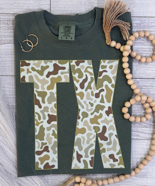 TX Camo State Graphic Tee