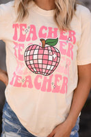 Teacher Disco Ball Graphic Tee