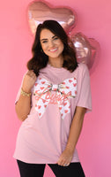 Loved Bow Graphic Tee