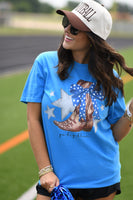 Go Big Blue Graphic Tee