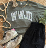 WWJD Camo Graphic Tee *WEEKEND SALE*