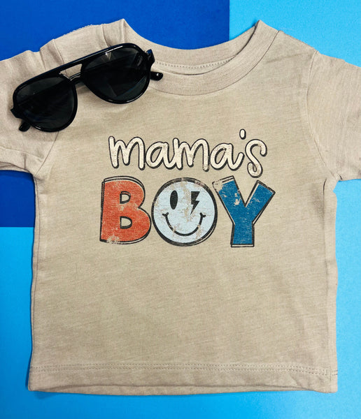 Mama’s Little Boys Smiley Tee